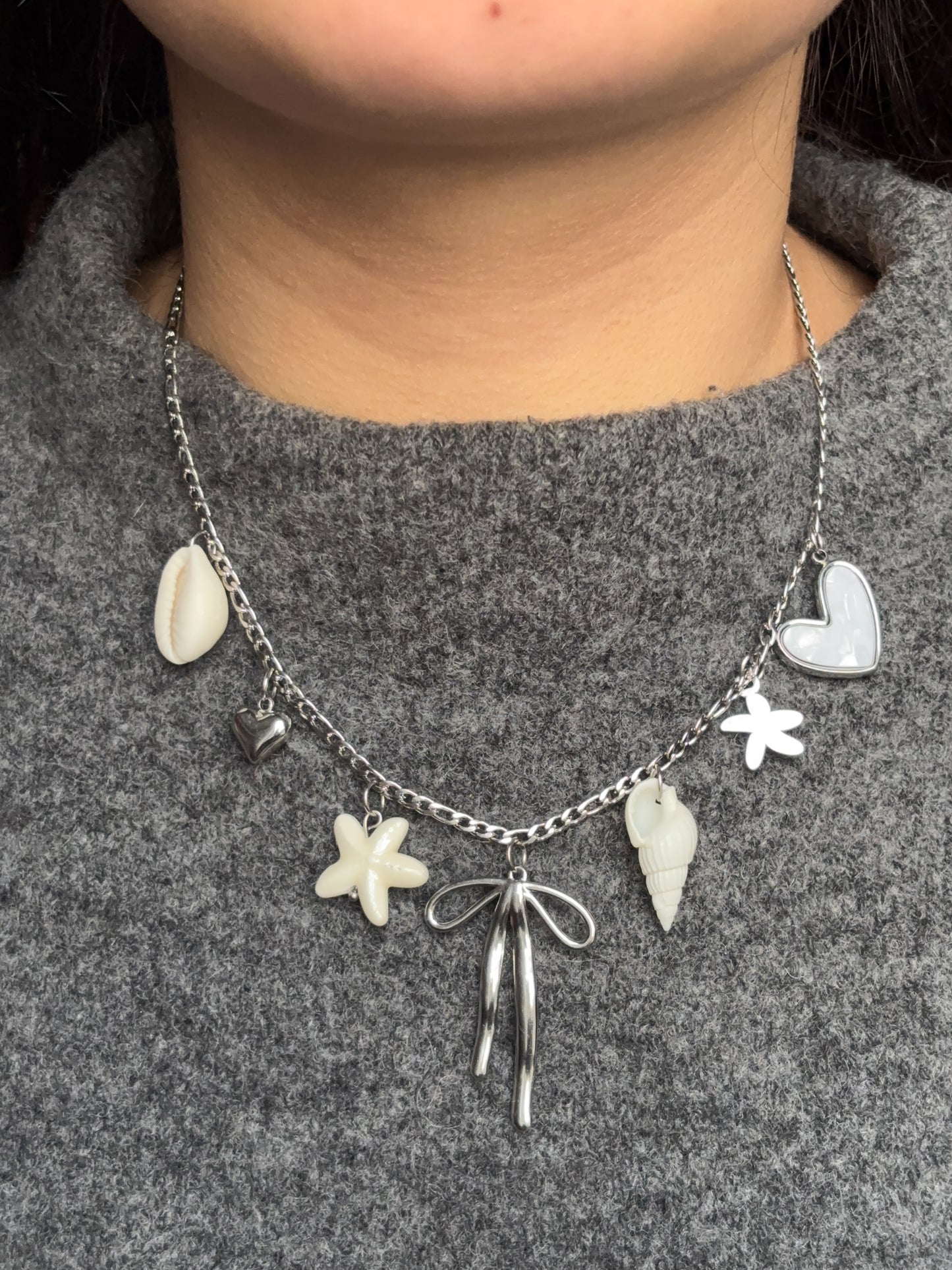 COLLIER À COMPOSER - ARGENTÉ