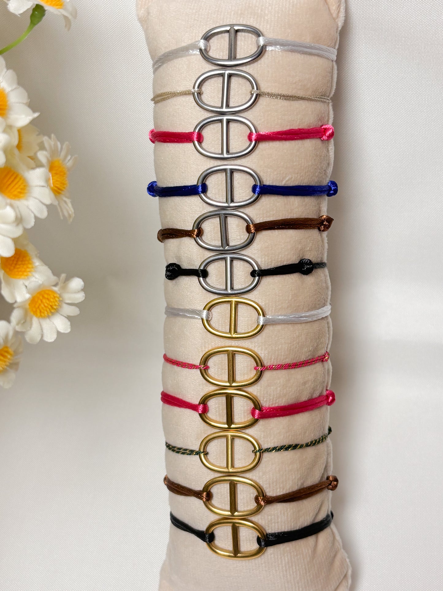 BRACELET CORDON ELLA GRANDE MAILLE