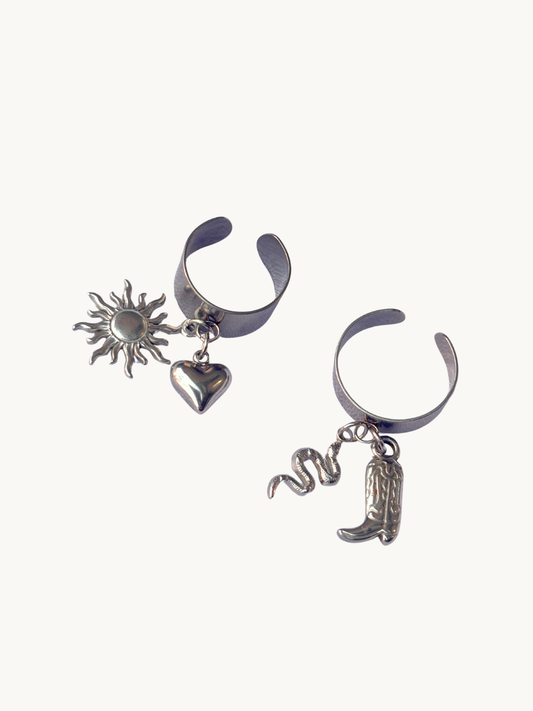 BAGUE À COMPOSER - ARGENTÉ