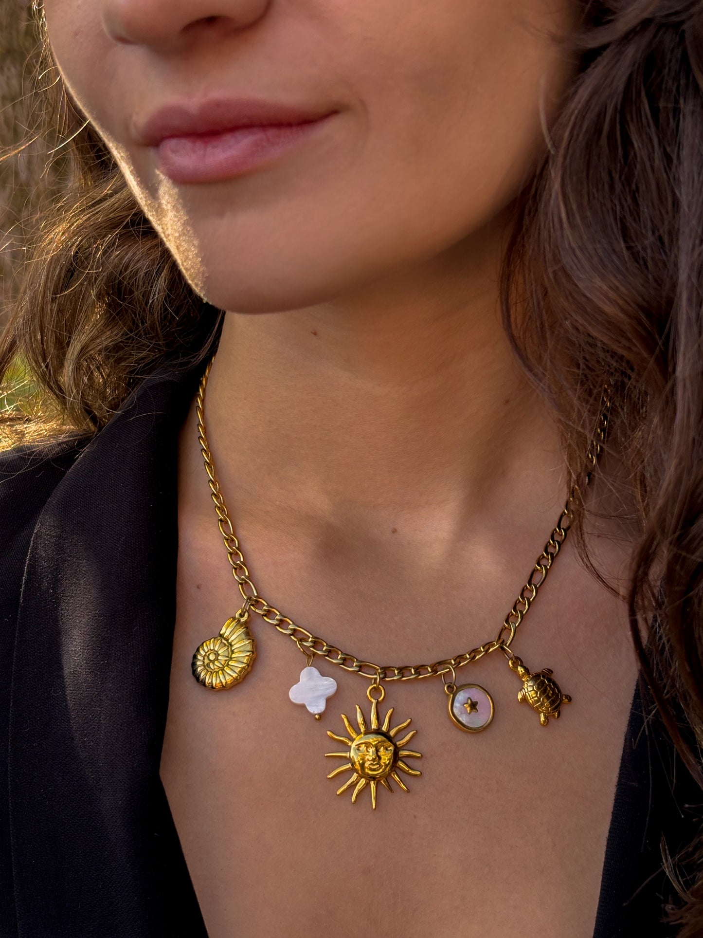 COLLIER À COMPOSER - DORÉ