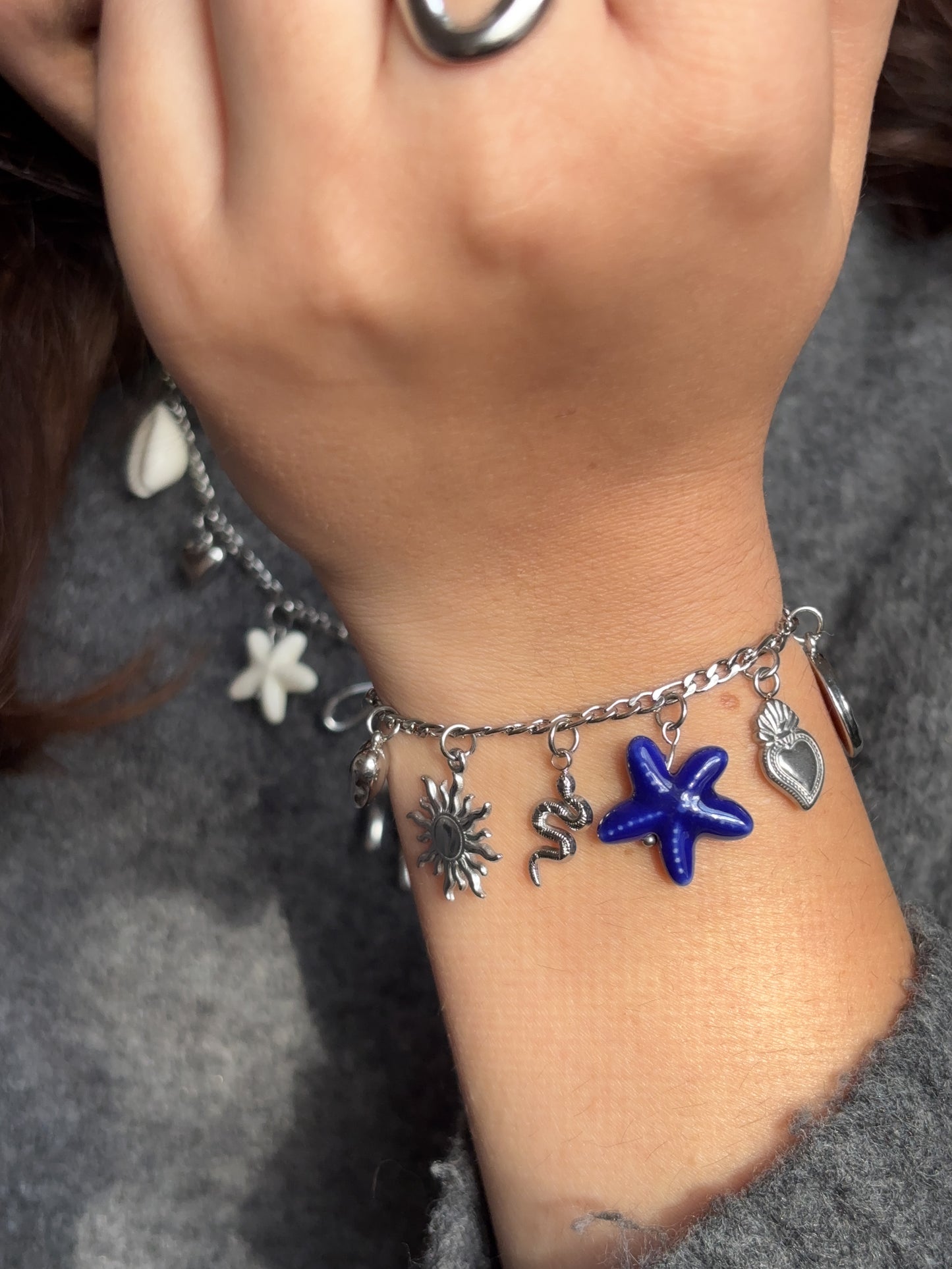 BRACELET À COMPOSER - ARGENTÉ