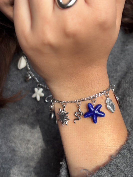 BRACELET À COMPOSER - ARGENTÉ